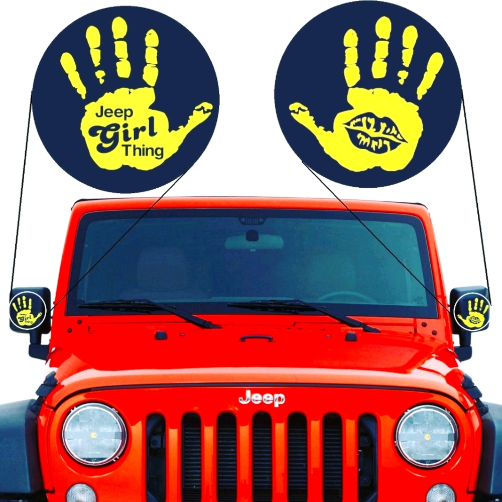 Jeep Hand Wave Decal